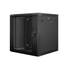 ARMARIO RACK LANBERG 12U 600X600X635 AUTO ENSAMBLADO 19" HASTA 60 KG NEGRO
