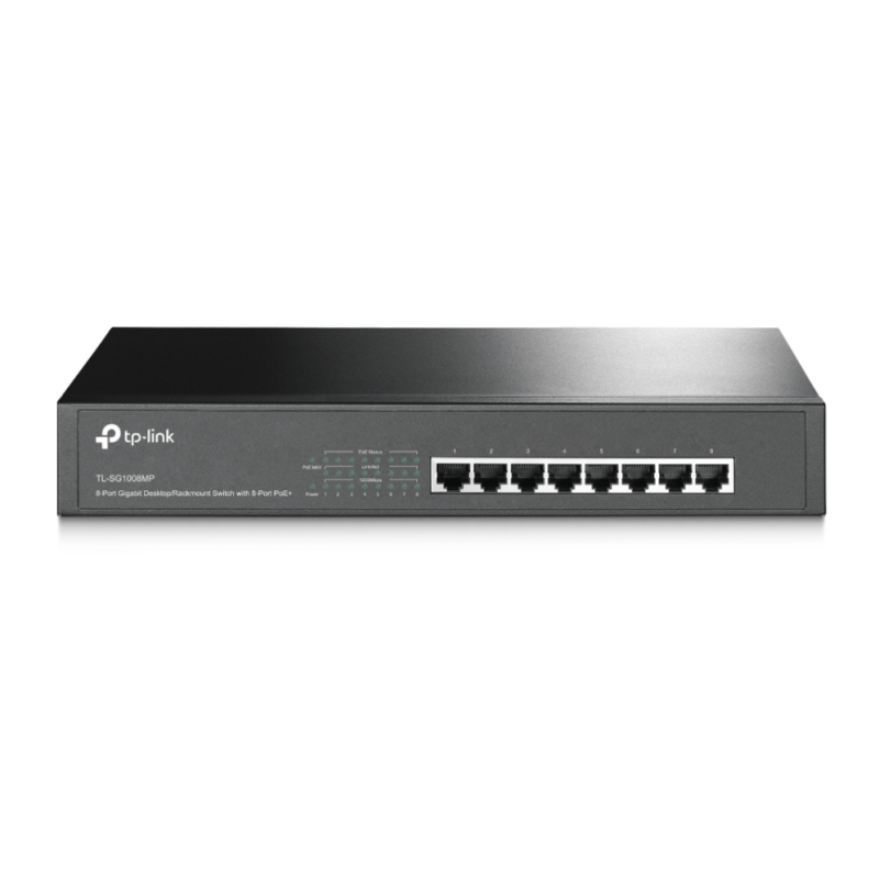 SWITCH TP-LINK 8-PORT GIGABIT SWITCH WITH 8-PORT POE