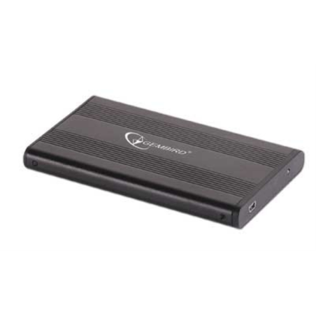 CARCASA DISCO DURO GEMBIRD SATA USB 2.0 2,5" NEGRO