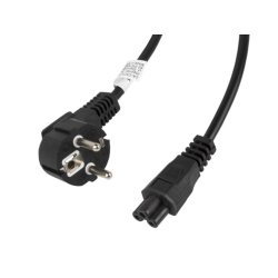 CABLE ALIMENTACION LANBERG VDE CEE 7/7 A IEC 320 C5 3M