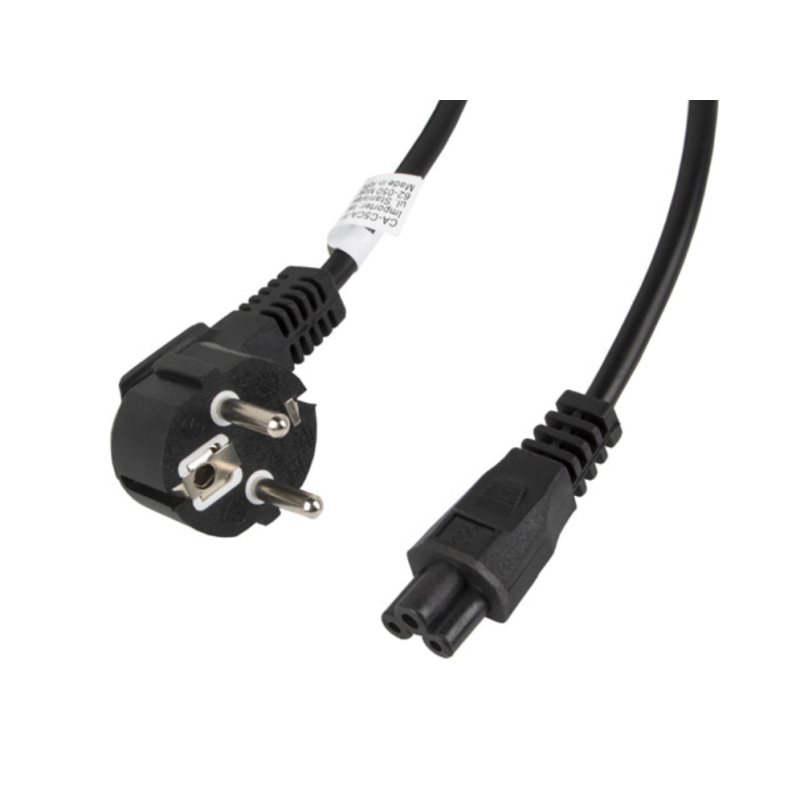 CABLE ALIMENTACION LANBERG VDE CEE 7/7 A IEC 320 C5 3M