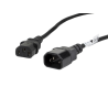 CABLE ALARGADOR LANBERG ALIMENTACION CPU IEC320 C13 H/IEC320 C14 M VDE 1.8M