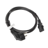 CABLE DE ALIMENTACION LANBERG SCHUKO CEE 7/7 A IEC320 C13 1.8M