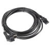 CABLE DE ALIMENTACION LANBERG SCHUKO CEE 7/7 A IEC320 C13 10M