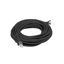 CABLE RED LANBERG LATIGUILLO CAT.6 UTP 5M NEGRO FLUKE PASSED