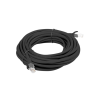 CABLE RED LANBERG LATIGUILLO CAT.6 UTP 5M NEGRO FLUKE PASSED