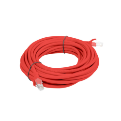 CABLE RED LANBERG LATIGUILLO CAT.6 UTP 5M ROJO FLUKE PASSED
