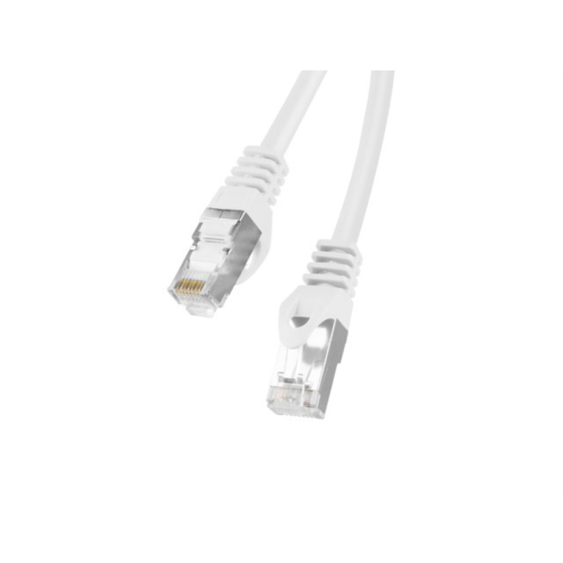 CABLE RED LANBERG LATIGUILLO CAT.6 FTP 3M BLANCO FLUKE PASSED