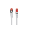CABLE RED LANBERG LATIGUILLO CAT.6 S/FTP LSZH CU 3M GRIS FLUKE PASSED