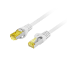 CABLE RED LANBERG LATIGUILLO CAT.6A S/FTP LSZH CU 3M GRIS FLUKE PASSED