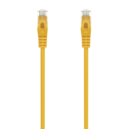 CABLE RED AISENS LATIGUILLO RJ45 LSZH CAT.6A UTP AWG24 30CM AMARILLO
