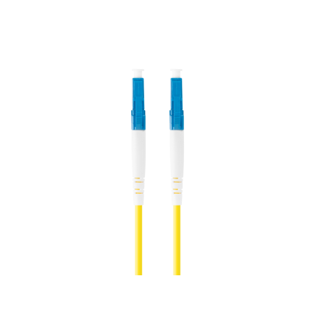 CABLE DE FIBRAOPTICA LANBERG 2M MONO LC/UPC-LC/UPC SIMPLEX G657A1 LSZH AMARILL