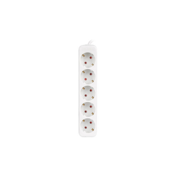 REGLETA LANBERG 5 TOMAS SCHUKO BLANCA 3M