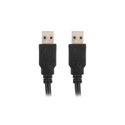 CABLE USB 3.0 LANBERG MACHO/MACHO 1.8M NEGRO