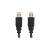 CABLE USB 3.0 LANBERG MACHO/MACHO 1.8M NEGRO