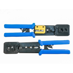 CRIMPADORA LANBERG PASS THROUGH RJ45/RJ11/RJ12