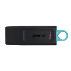 USB 3.2 KINGSTON 64 GB DATATRAVELER EXODIA NEGRO / TURQUESA