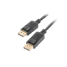 CABLE DISPLAYPORT LANBERG MACHO MACHO 4K NEGRO 1.8M