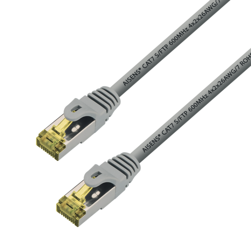 CABLE RED AISENS LATIGUILLO RJ45 LSZH CAT.7 SFTP PIMF 3.0M GRIS